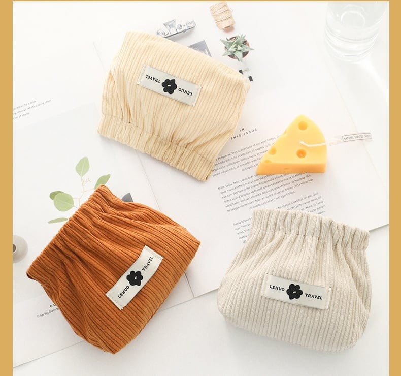 Cilifer®Corduroy Elastic Hair Tie Organizer