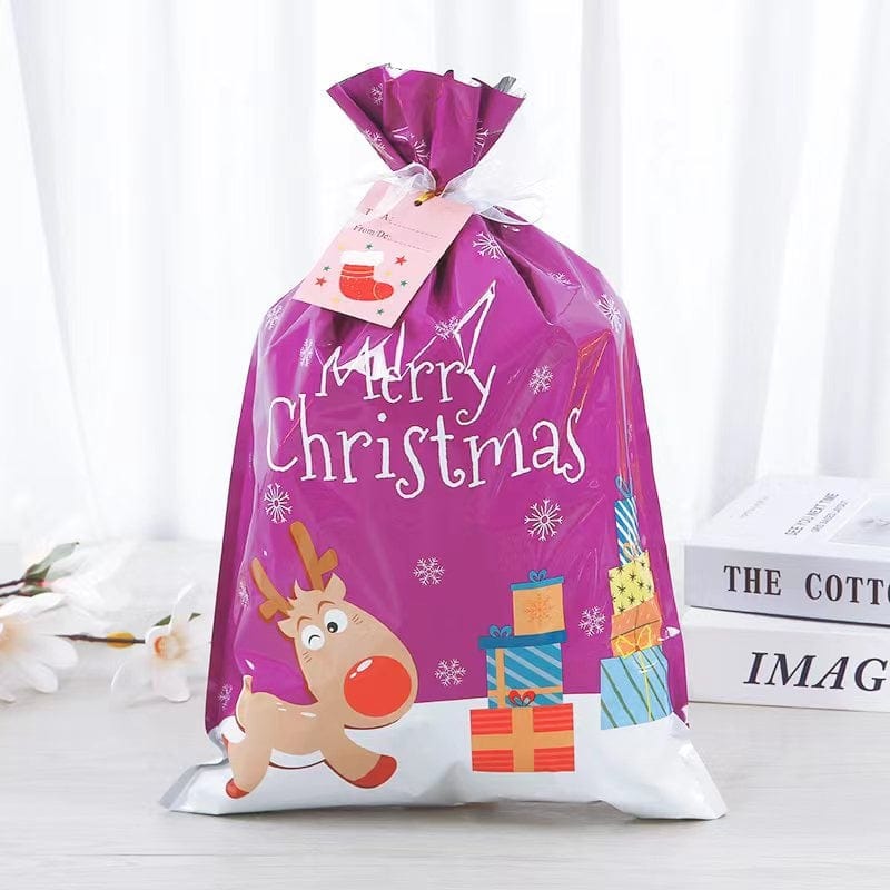Cilifer®🎄Drawstring Christmas Gift Bags (Biodegradable)