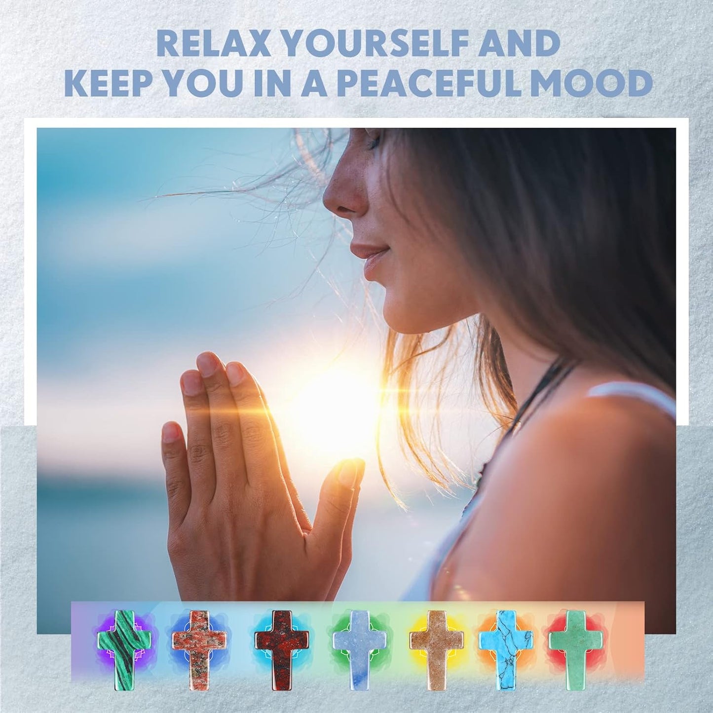 Cilifer®Handmade Natural Crystal Crosses