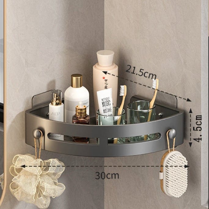 Cilifer®Corner Shelves Shower Storage Rack. Drill Free Wall MountShower Organizer. 40lbs Load Capacity BathroomAccesso