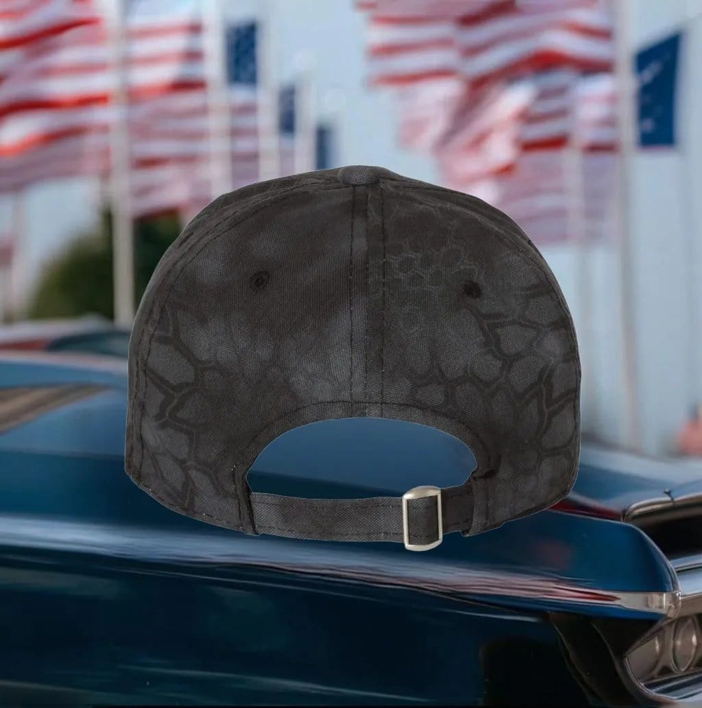 CZTICLE®Jesus Cross with 2 Nails & Thorns Embroidered Adjustable Hat