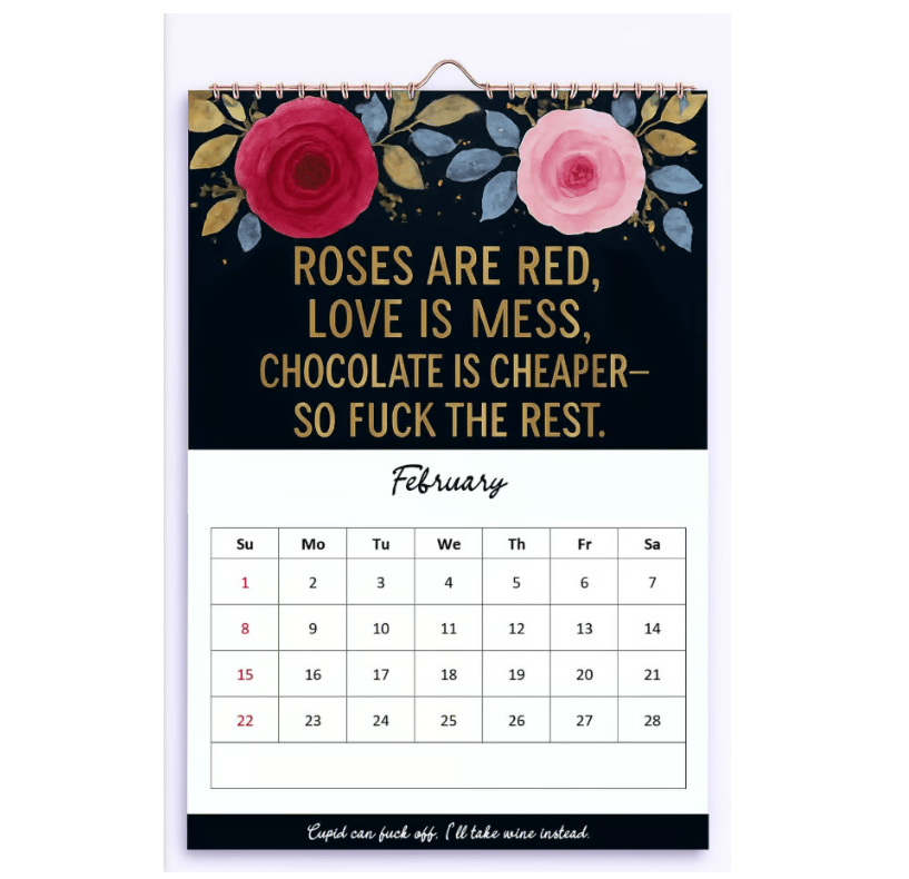 Cilifer®Fuck It Again – 2026 Calendar For Women Who've Had Enough