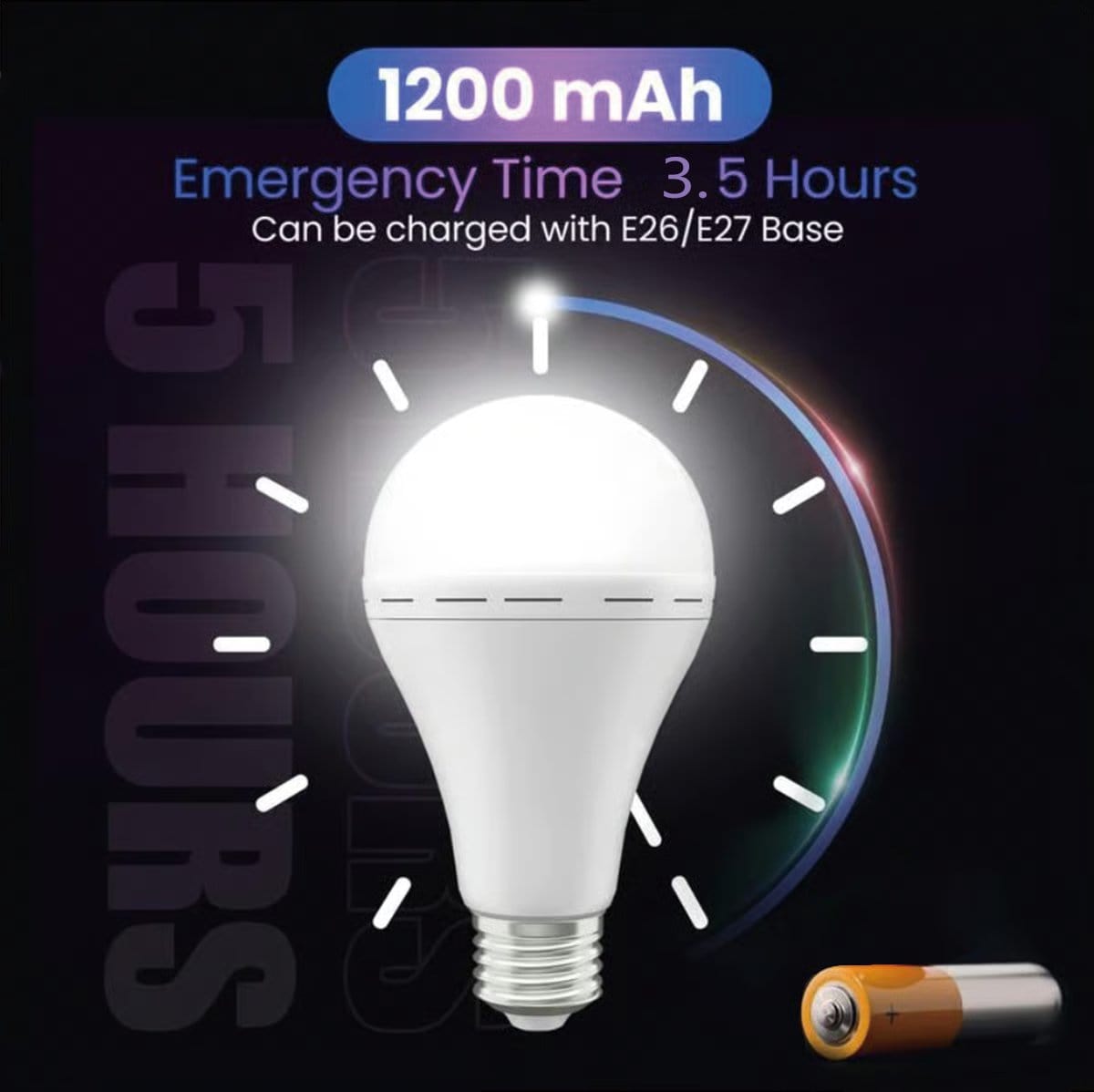 Cilifer®Rechargeable Emergency Light Bulbs