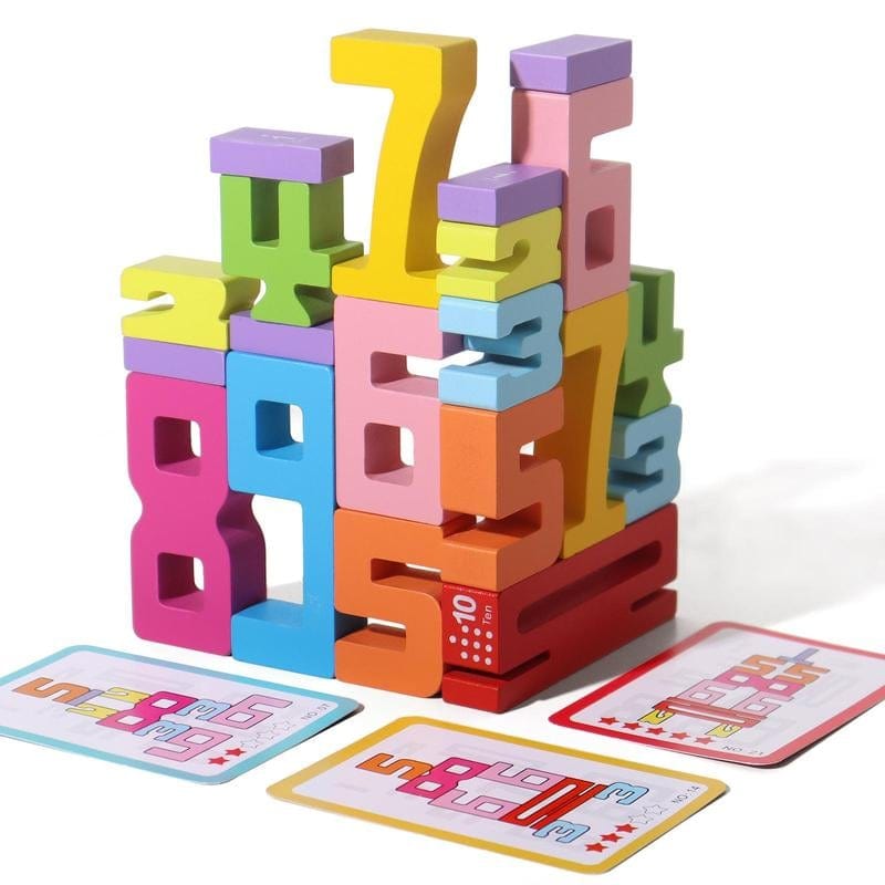 Cilifer®Wooden Number Building Block
