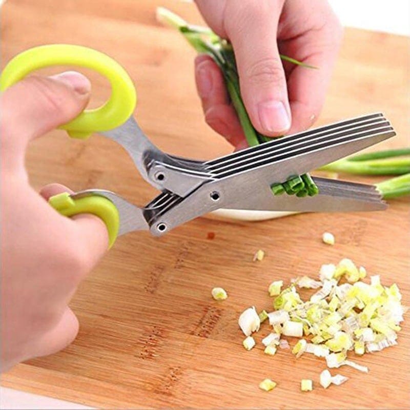 Cilifer®5 Blade Kitchen Salad Scissors