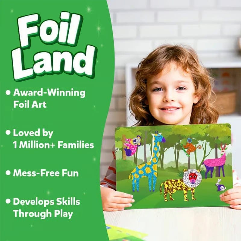 Cilifer®Foil Art & Craft Activity 🤲💓No Mess Art Kit