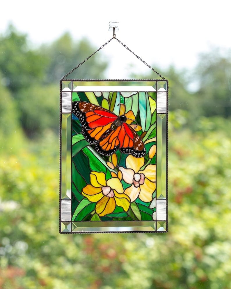 Cilifer®Cardinal Stained Window Panel