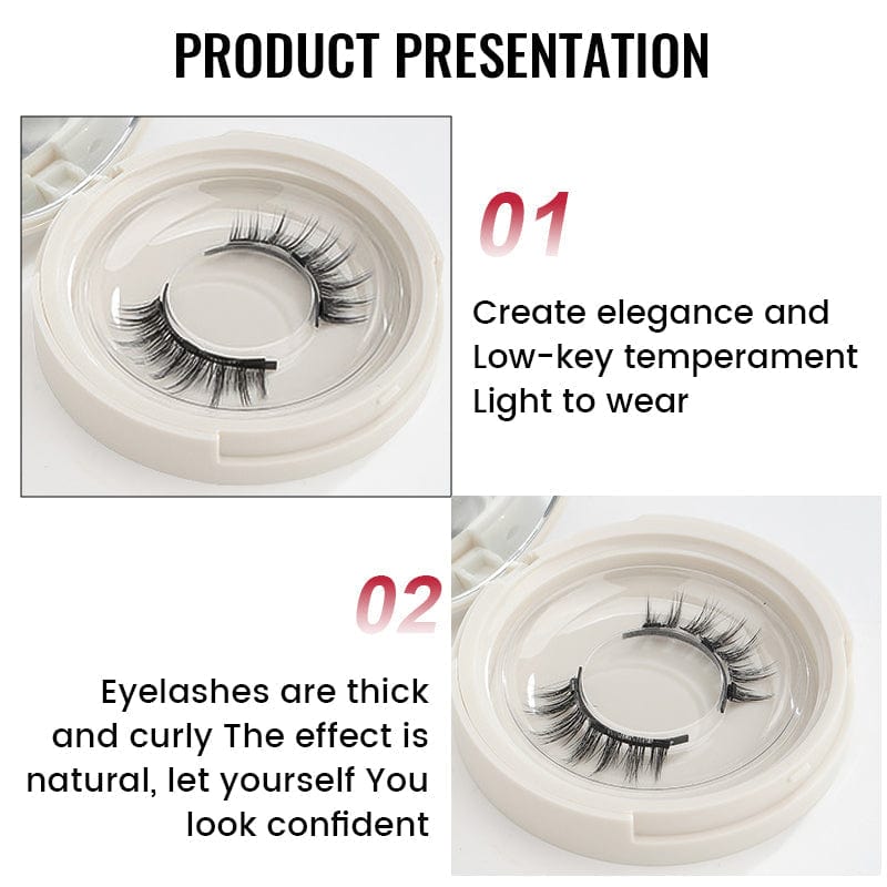 Magnetic false eyelashes-Create beautiful eye makeup easily