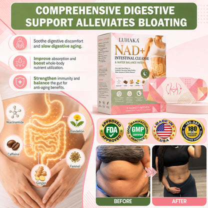Luhaka® NAD+ Intestinal Cleanse & Water Balance Patch