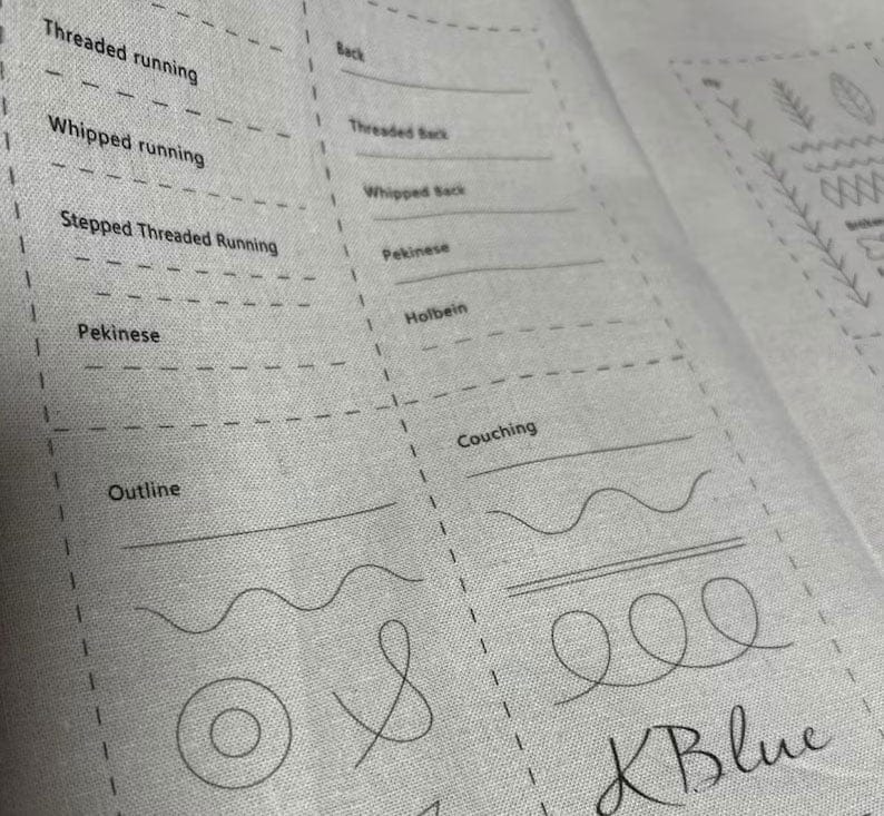 Cilifer®🌲Christmas promotion-❤️Beginner-Friendly🪡Stitch Book 📖with 106 different stitches