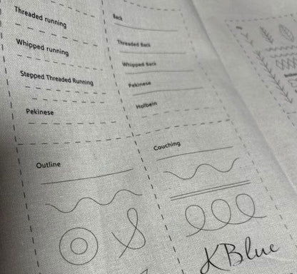 Cilifer®🌲Christmas promotion-❤️Beginner-Friendly🪡Stitch Book 📖with 106 different stitches