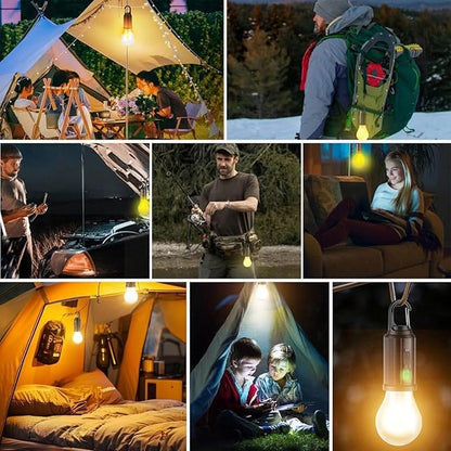 Cilifer®Solar Tent Lights USB Rechargeable Led Camping Lantern