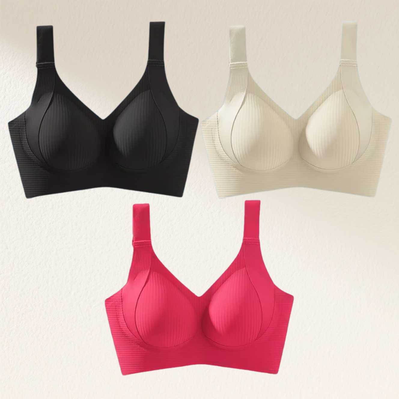 Cilifer®🎁Buy 1 Get 3 Packs🔥Super Firming Wire-Free Bra All-Day Comfort No More Sagging (3-Pack Value Set)
