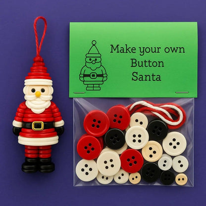 Cilifer®☃️ DIY Button Snowman Ornament Kit