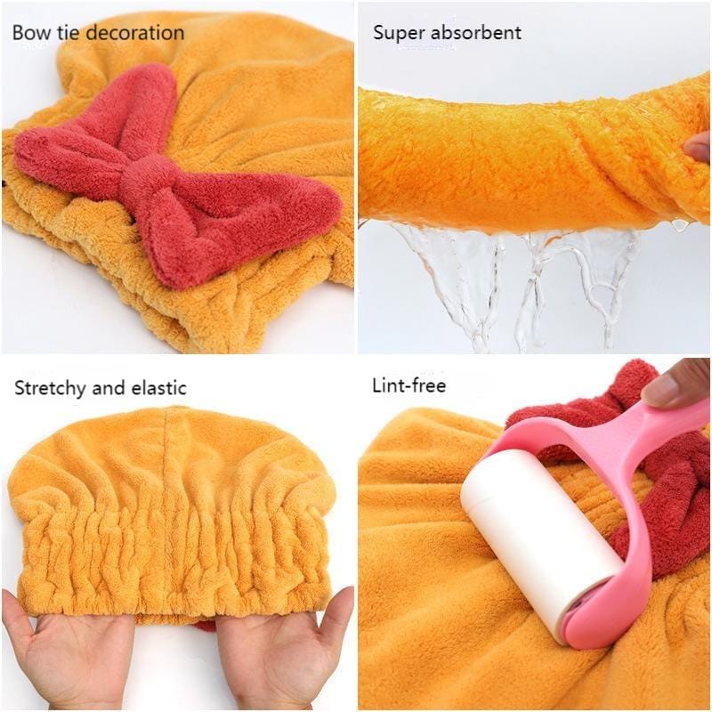 Cilifer®New Super Absorbent Hair Towel Wrap for Wet Hair