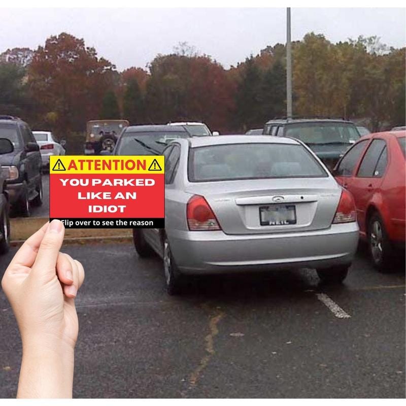Cilifer®You Parked Like an Id10t Cards