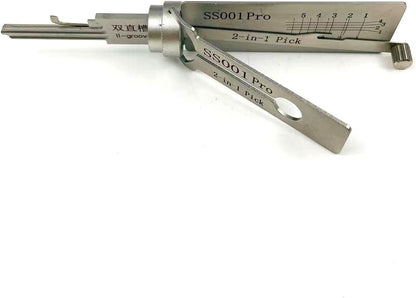 Cilifer®Stainless Steel Key Decoder(Only applicable to Flat Key Lock)