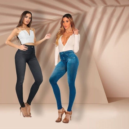 Cilifer®Thermal Fleece Denim Jeggings