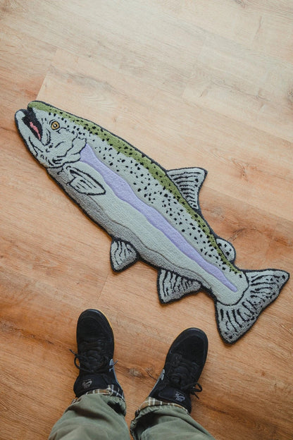 CZTICLE®🌈 Radiant Rainbow — Handcrafted Nature-Inspired Rugs