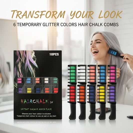 Cilifer®Festive Fun Hair Chalk Combs