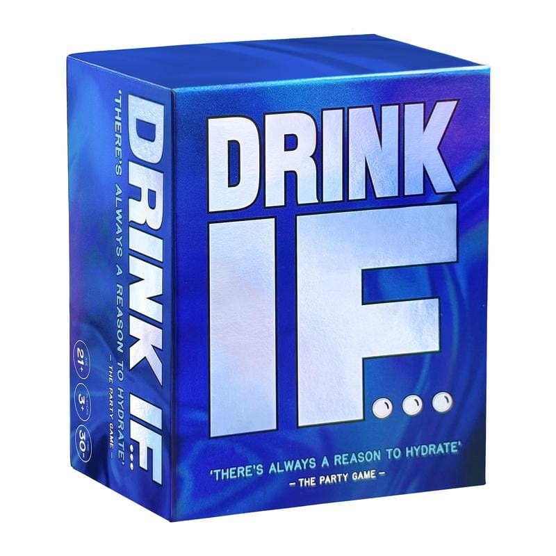 CZTICLE®🏆Drink IF... Hilarious Adult Drinking Game. Party Card Game for Friends & Family to get You Buzzed & Drunk