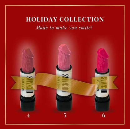 Cilifer®Merry Dickmas Funny Lipstick Holiday Collection