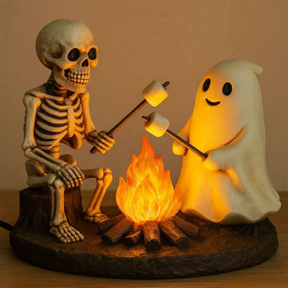 CZTICLE®Skeleton and Ghost Bonfire Night Lamp