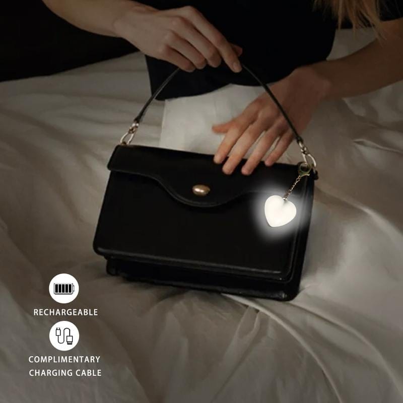 Cilifer®Love wallet tote bag touch sensing light