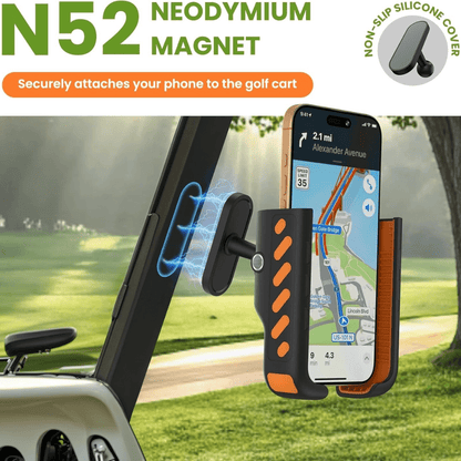CZTICLE®MagTech Pro Golf Cart Phone Mount