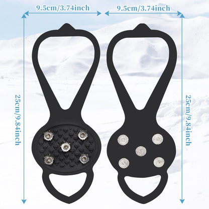 Cilifer®2 Pairs Ice Grippers Traction Cleats