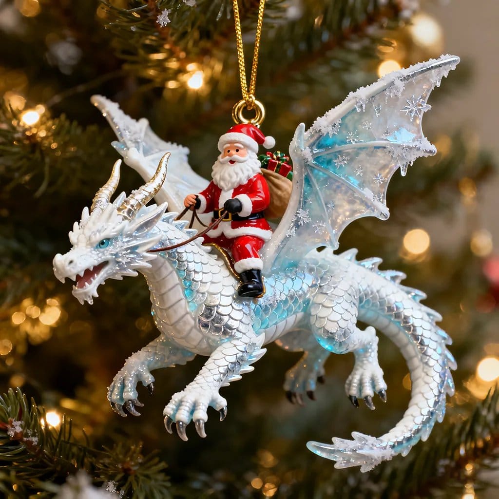 Cilifer®Santa's Dragon Riders Ornament Collection