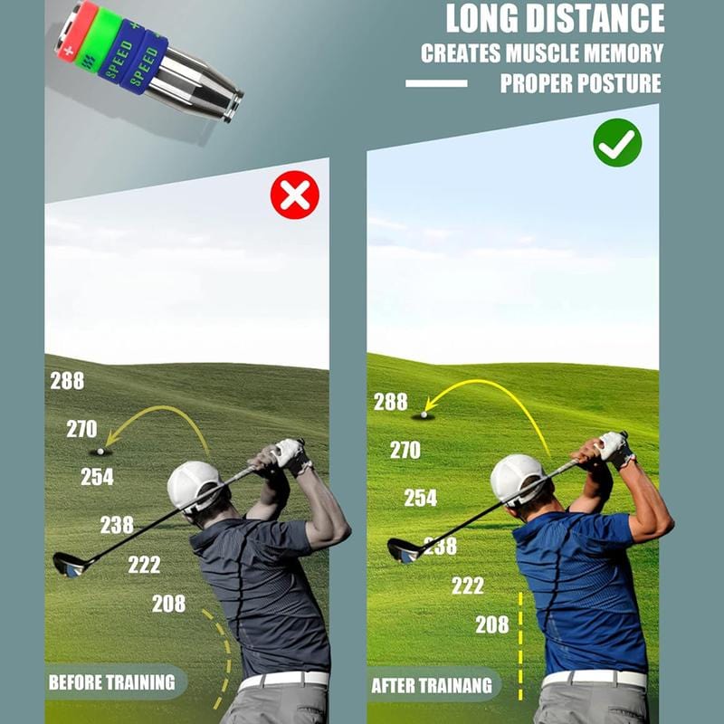 CZTICLE® Golf Swing Speed Trainer Adjustable Training Equipment