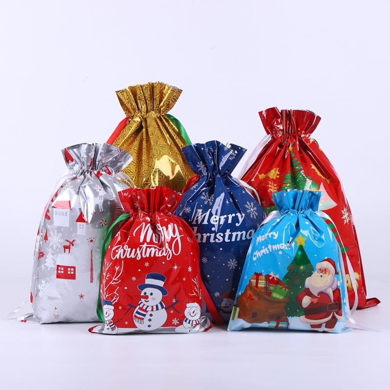 Cilifer®🎄Drawstring Christmas Gift Bags (Biodegradable)
