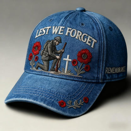 Cilifer®🌹Heroes Never Forgotten Remembrance Cap✝️ Keep Their Memory Alive