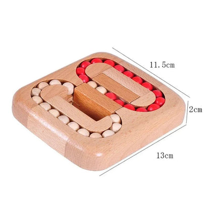 Cilifer®Rotating Magic Bean Fingertip Toy Wood Puzzles
