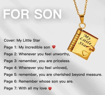 Cilifer®My Little Star Book Pendant. for your loved ones | A gift of everlasting love. for your family