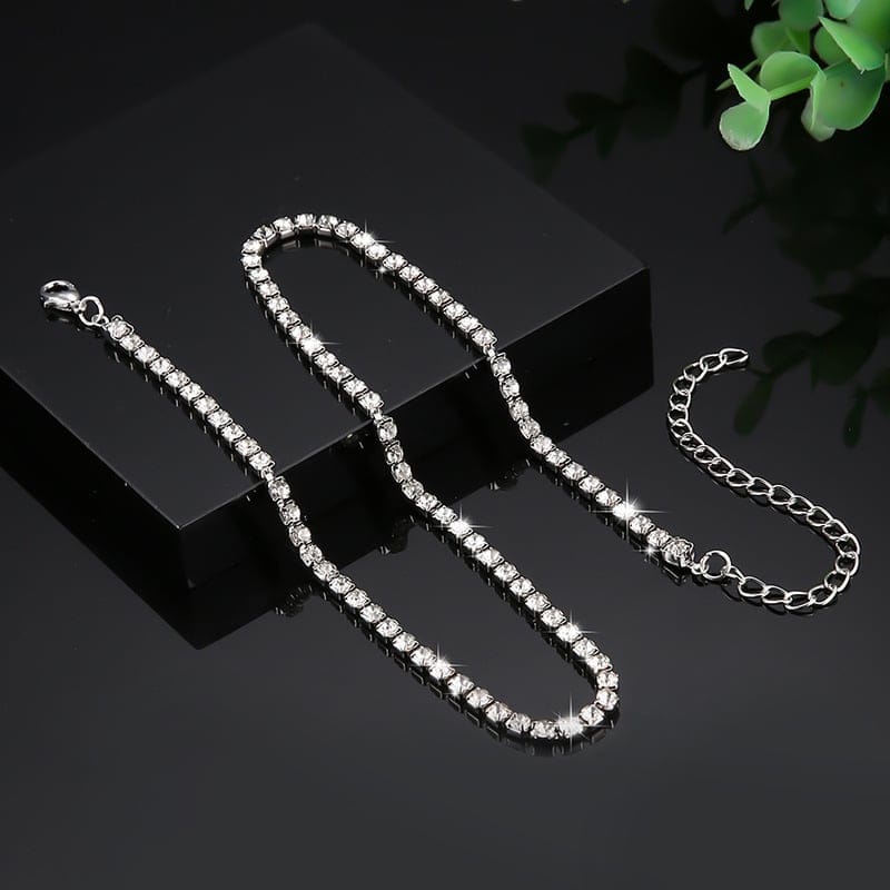 Cilifer®Crystal' Tennis Necklace + Free Bracelet