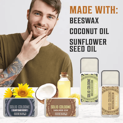 Cilifer®Solid Cologne for Men - 4 Pack