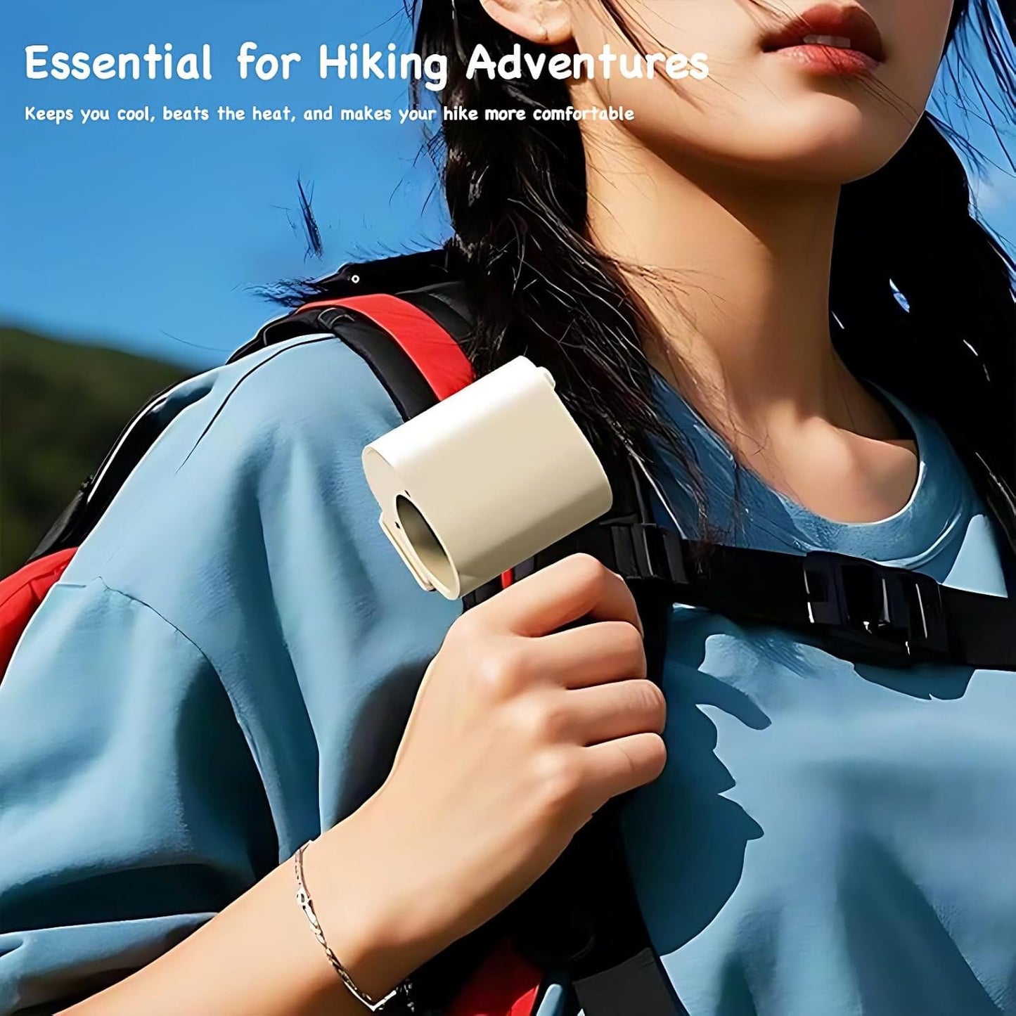 CZTICLE® 🏆 50K+ SOLD! – Almost Gone 🚗Car Clip On Fan 360°🔄| LED Display📈| USB⚡