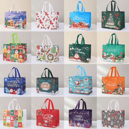 Cilifer®Christmas Gift Bags Large Reusable Tote Bags