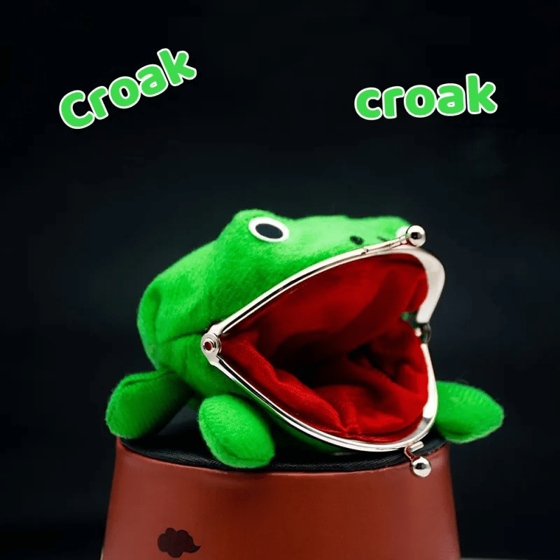 CZTICLE®Frog Coin Purse Cartoon Frog Wallet Small Storage Bag