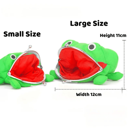 CZTICLE®Frog Coin Purse Cartoon Frog Wallet Small Storage Bag