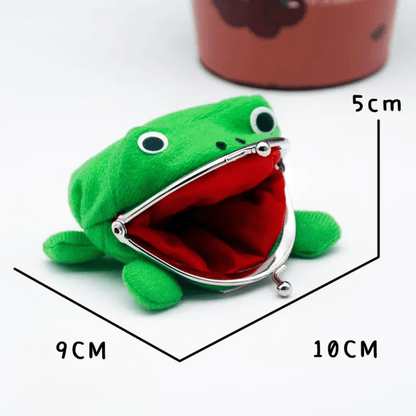CZTICLE®Frog Coin Purse Cartoon Frog Wallet Small Storage Bag