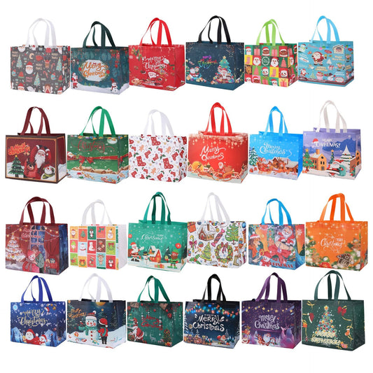 Cilifer®Christmas Gift Bags Large Reusable Tote Bags