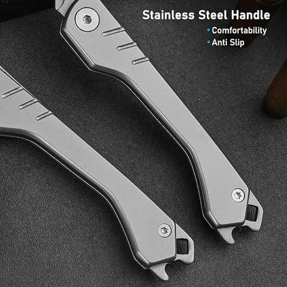 Cilifer®Folding Scalpel Knife with 10pcs Replaceable Blades