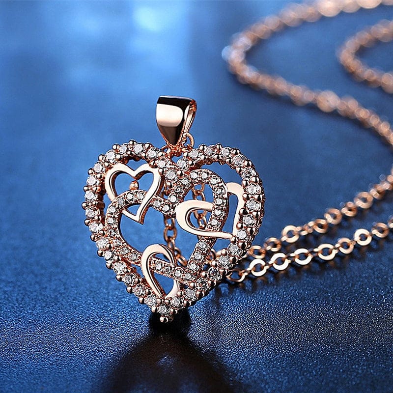 Cilifer®Interlocking Hearts Necklace