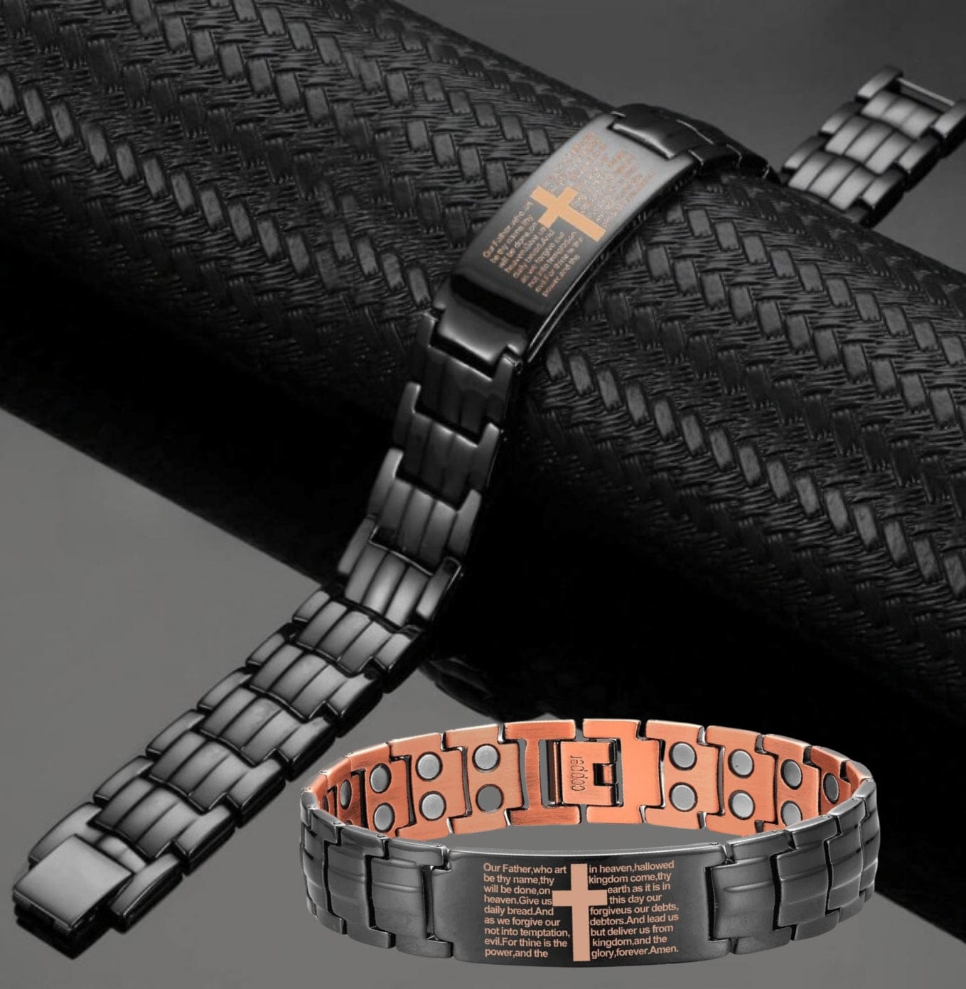 CZTICLE®🚀 Fresh Week Fresh Discounts 60% OFF - ✝Jesus Cross Magnetic Copper Bracelet