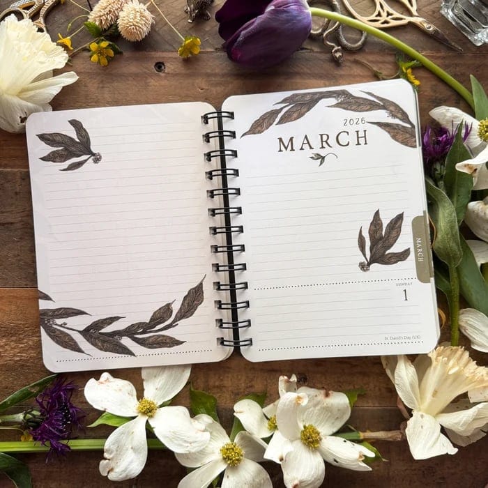 Cilifer®Limited Inventory Available! Woodland Wardens 2026 Weekly Planner  Hardcover