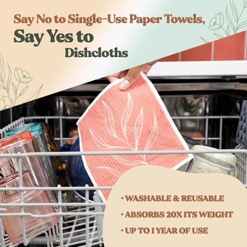 Cilifer®Dishcloths for Kitchen & Cleaning | 5 Pack