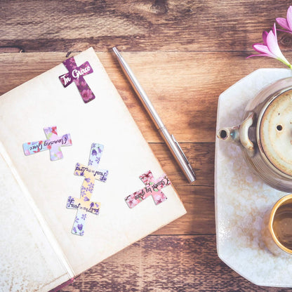 Cilifer® Magnetic Cross Bookmarks Gifts for Bible Study. Readers. Teachers. Students🌸✝️